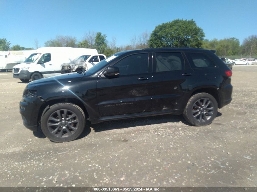 2018 Jeep Grand Cherokee High Altitude 4X4 VIN: 1C4RJFCG7JC118014 Lot: 39518861