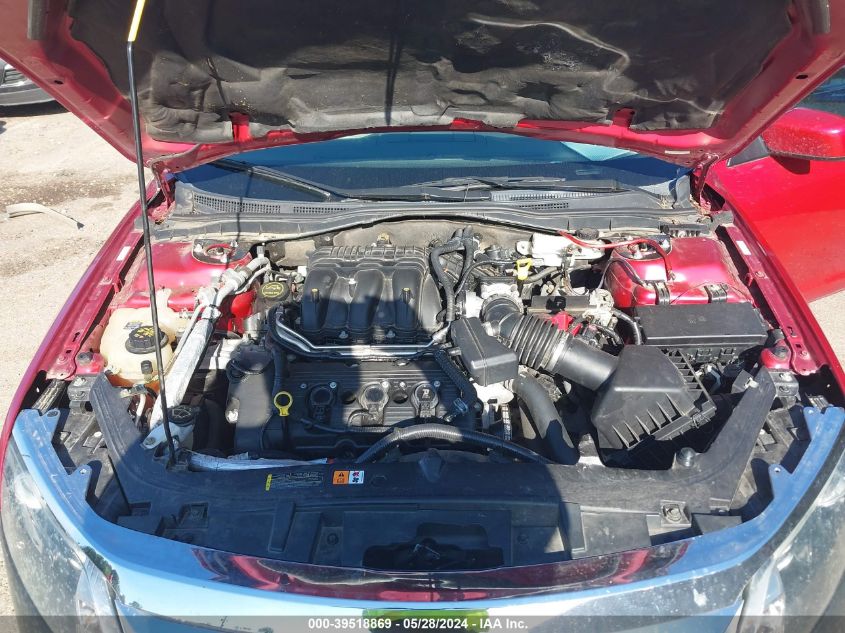 2012 Ford Fusion Sel VIN: 3FAHP0JG7CR357485 Lot: 39518869