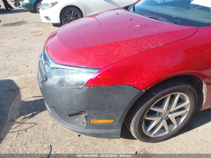 2012 Ford Fusion Sel VIN: 3FAHP0JG7CR357485 Lot: 39518869