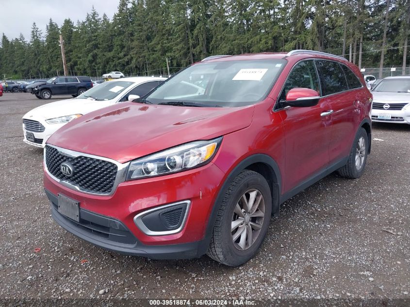 2016 KIA SORENTO 2.4L LX - 5XYPG4A37GG091914