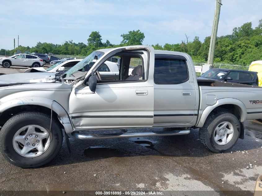 2001 Toyota Tacoma Prerunner V6 VIN: 5TEGN92N21Z830798 Lot: 39518895