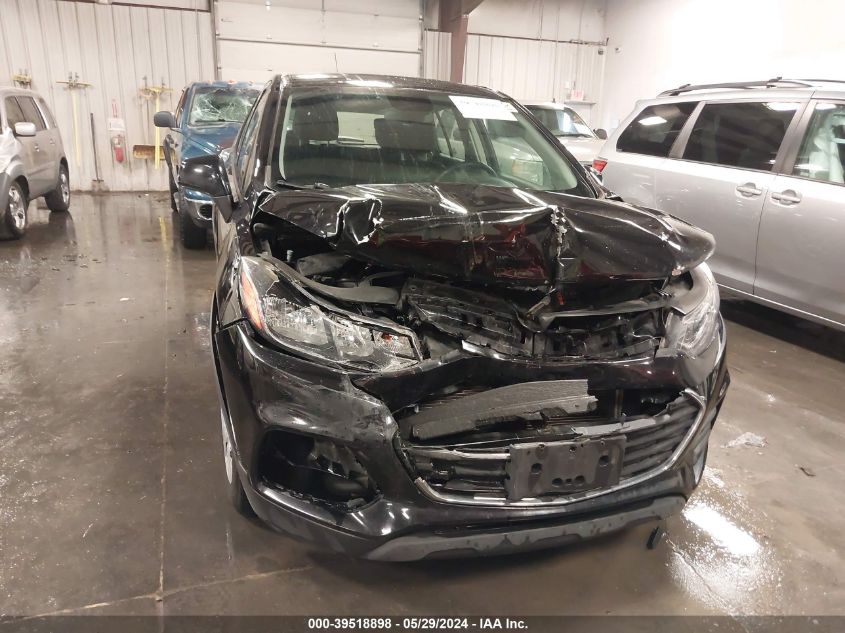 2017 Chevrolet Trax Ls VIN: 3GNCJKSB9HL225771 Lot: 39518898