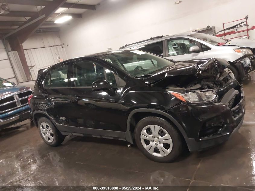 2017 Chevrolet Trax Ls VIN: 3GNCJKSB9HL225771 Lot: 39518898