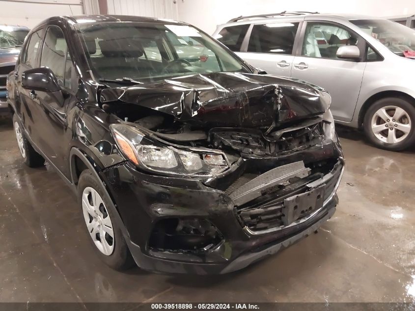 2017 Chevrolet Trax Ls VIN: 3GNCJKSB9HL225771 Lot: 39518898