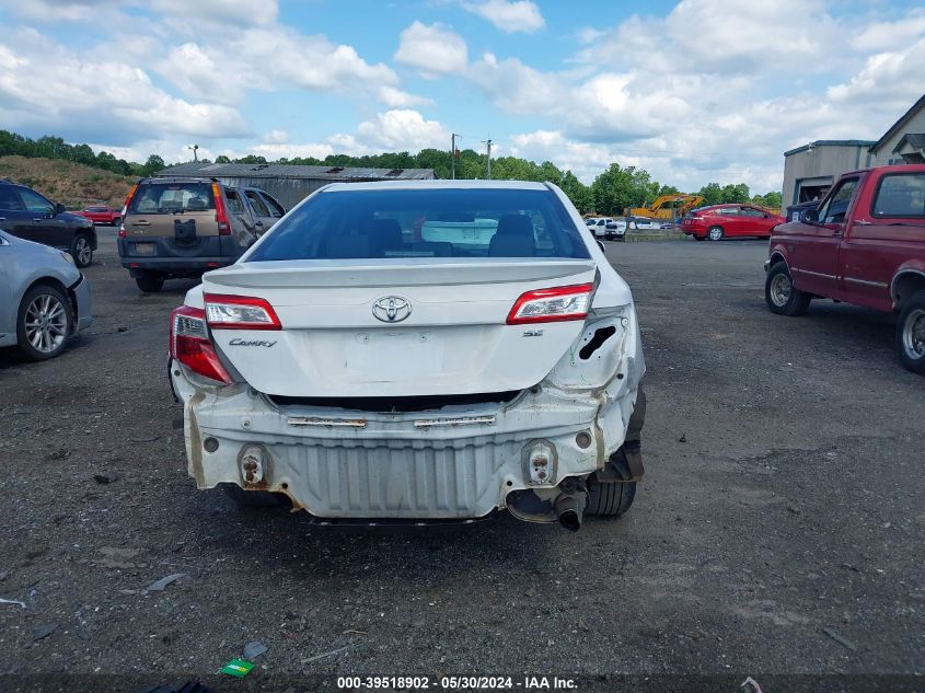 2013 Toyota Camry Se VIN: 4T1BF1FK2DU710601 Lot: 39518902