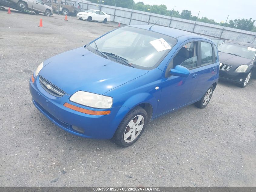 2007 Chevrolet Aveo 5 Ls VIN: KL1TD66677B705108 Lot: 39518928