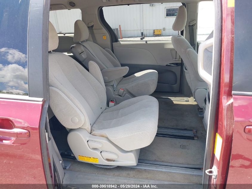 2013 Toyota Sienna Le VIN: 5TDKK3DC1DS356498 Lot: 39518942