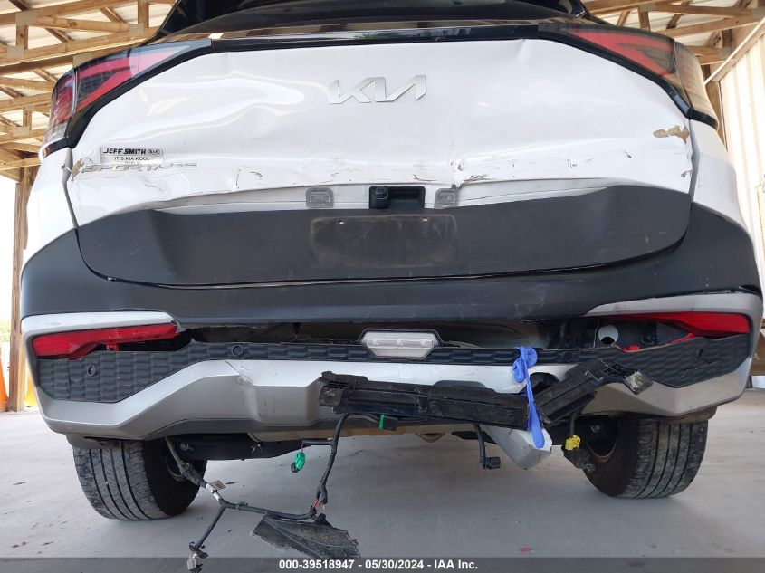 2023 Kia Sportage Ex VIN: 5XYK33AF2PG122478 Lot: 39518947