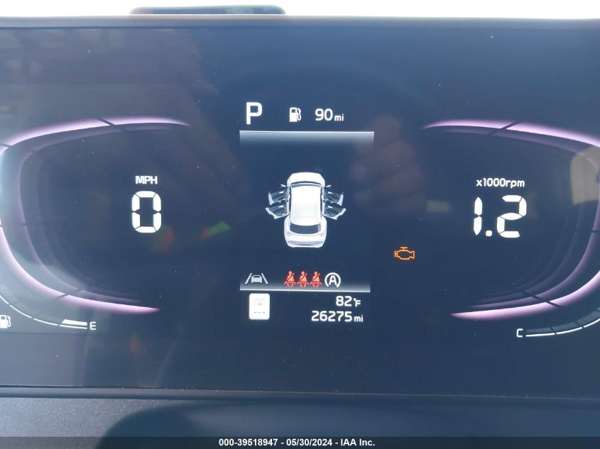 2023 Kia Sportage Ex VIN: 5XYK33AF2PG122478 Lot: 39518947