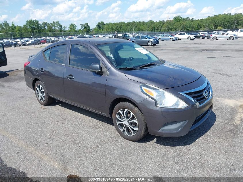 2015 Nissan Versa 1.6 S+ VIN: 3N1CN7AP2FL827743 Lot: 39518949