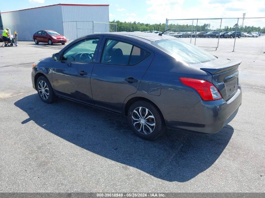 2015 Nissan Versa 1.6 S+ VIN: 3N1CN7AP2FL827743 Lot: 39518949