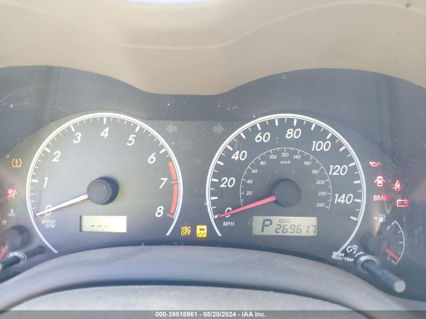 2010 Toyota Corolla Le VIN: 2T1BU4EE3AC521830 Lot: 39518961