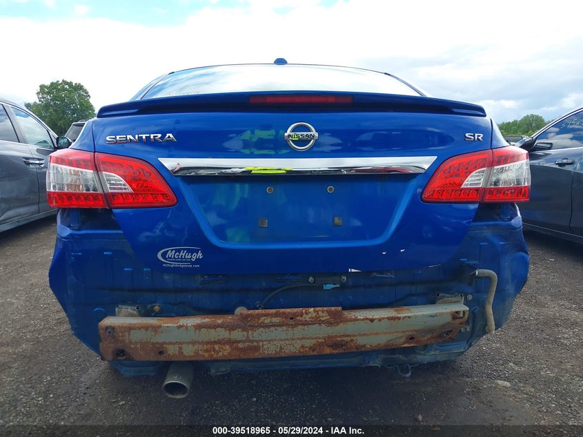 2015 Nissan Sentra Sr VIN: 3N1AB7AP0FY232070 Lot: 39518965