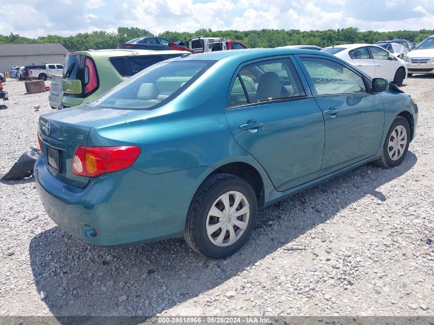 2009 Toyota Corolla Le VIN: 2T1BU40E19C137662 Lot: 39518966