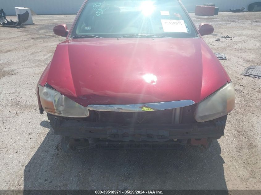 2008 Kia Spectra Ex VIN: KNAFE121985581940 Lot: 39518971