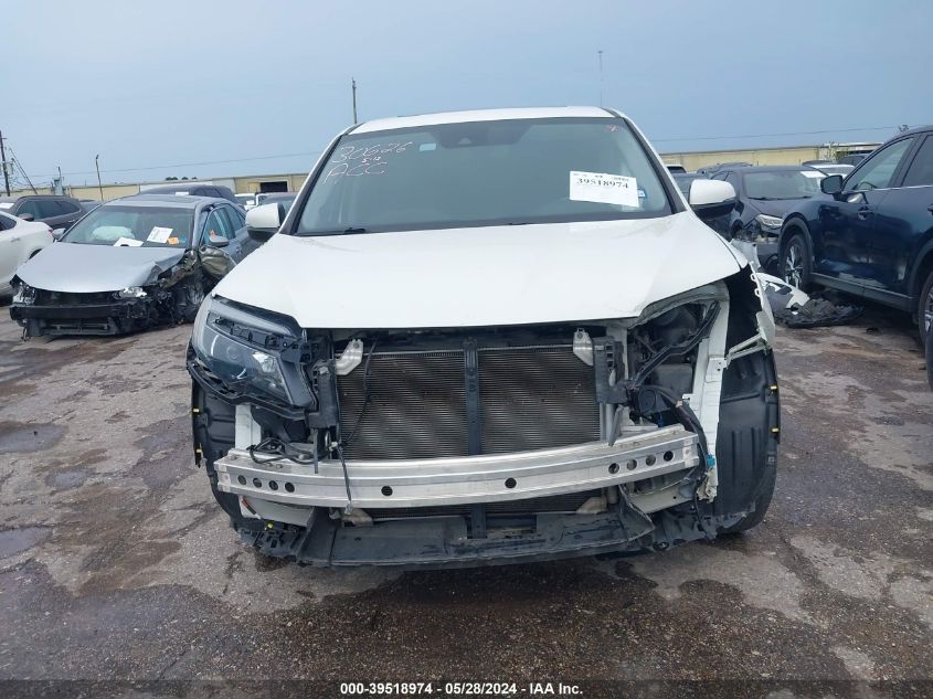 2019 Honda Pilot Ex-L VIN: 5FNYF6H55KB081845 Lot: 39518974