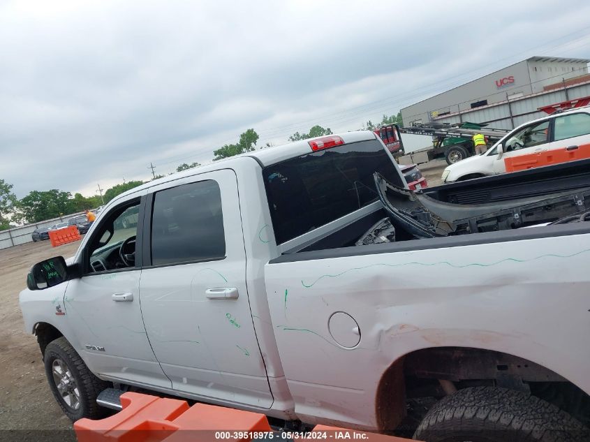 2021 Ram 2500 Big Horn 4X4 6'4 Box VIN: 3C6UR5DL8MG656206 Lot: 39518975