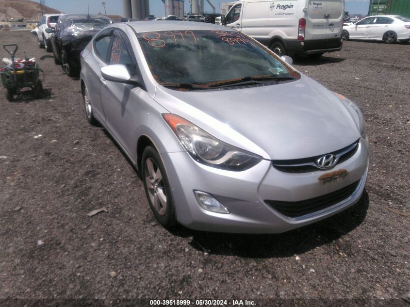 2013 Hyundai Elantra Gls VIN: KMHDH4AE0DU628615 Lot: 39518999