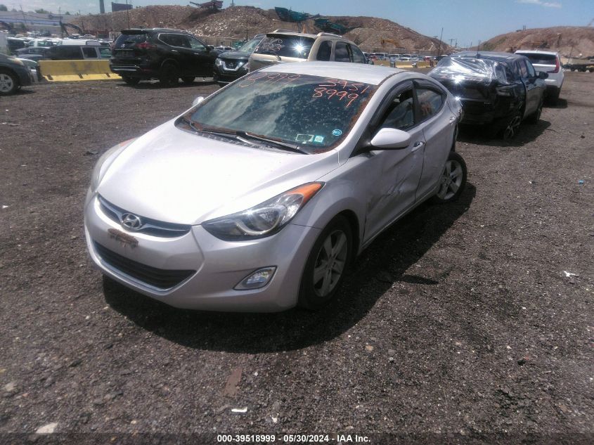 2013 Hyundai Elantra Gls VIN: KMHDH4AE0DU628615 Lot: 39518999