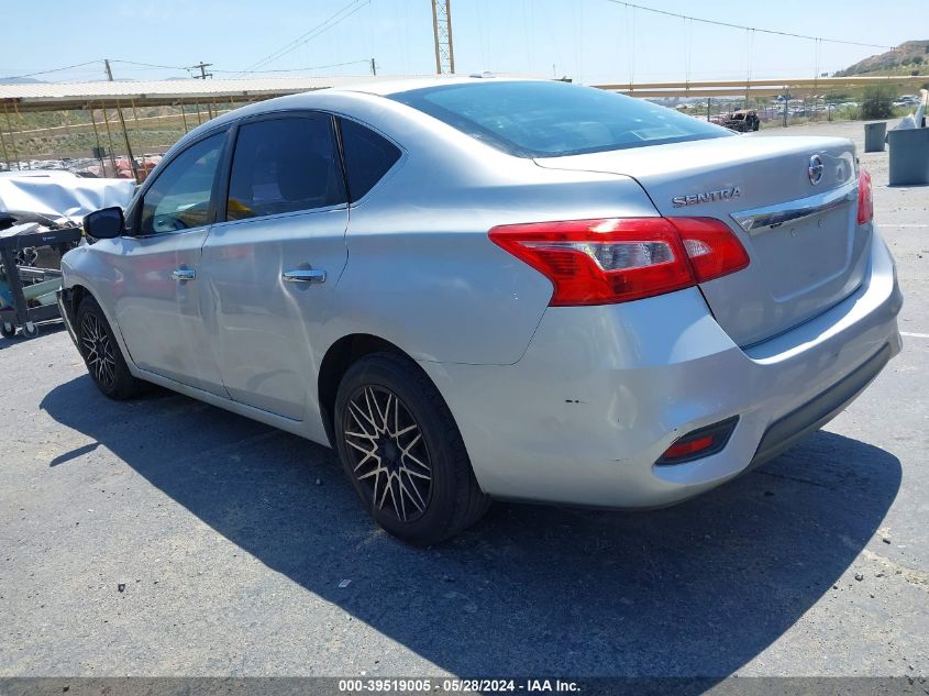 2016 Nissan Sentra Fe+ S/S/Sl/Sr/Sv VIN: 3N1AB7AP8GY230956 Lot: 39519005