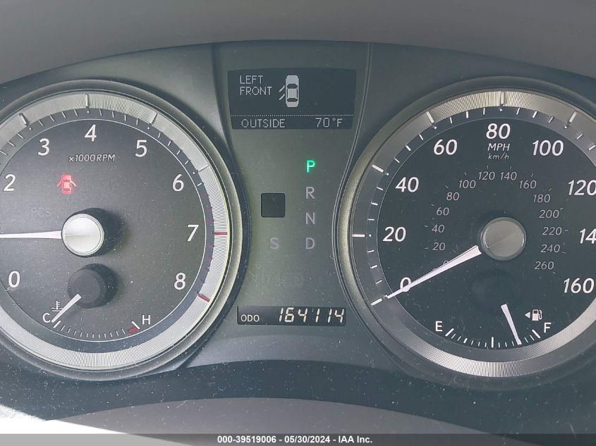 2007 Lexus Es 350 VIN: JTHBJ46G072069026 Lot: 39519006