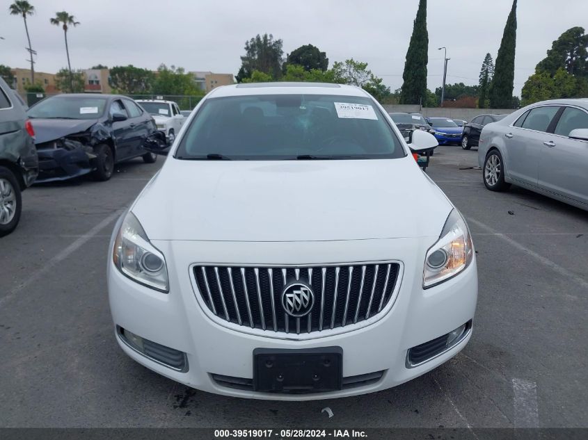 2011 Buick Regal Cxl Turbo To3 VIN: W04GX5GV3B1061097 Lot: 39519017