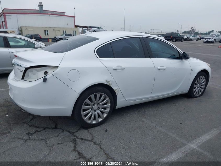 2011 Buick Regal Cxl Turbo To3 VIN: W04GX5GV3B1061097 Lot: 39519017