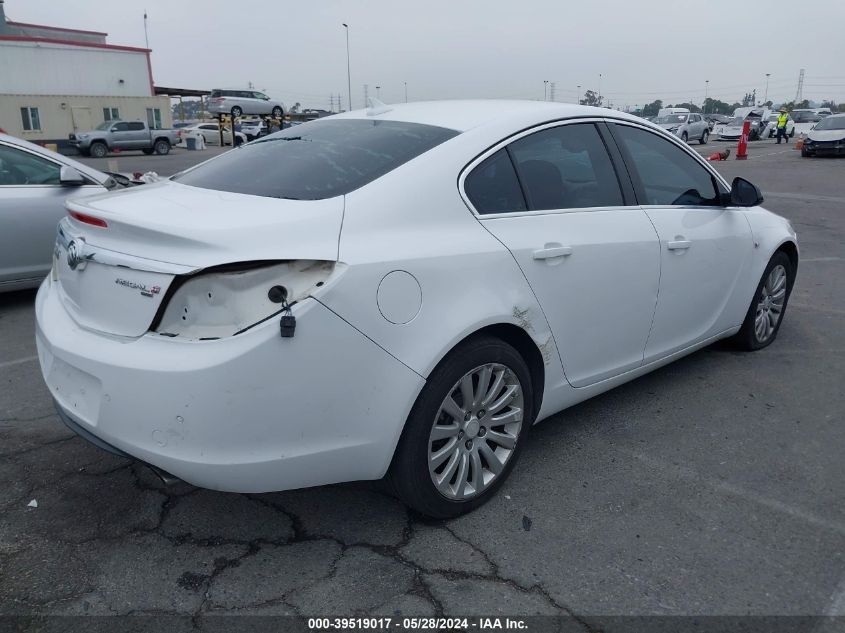 2011 Buick Regal Cxl Turbo To3 VIN: W04GX5GV3B1061097 Lot: 39519017