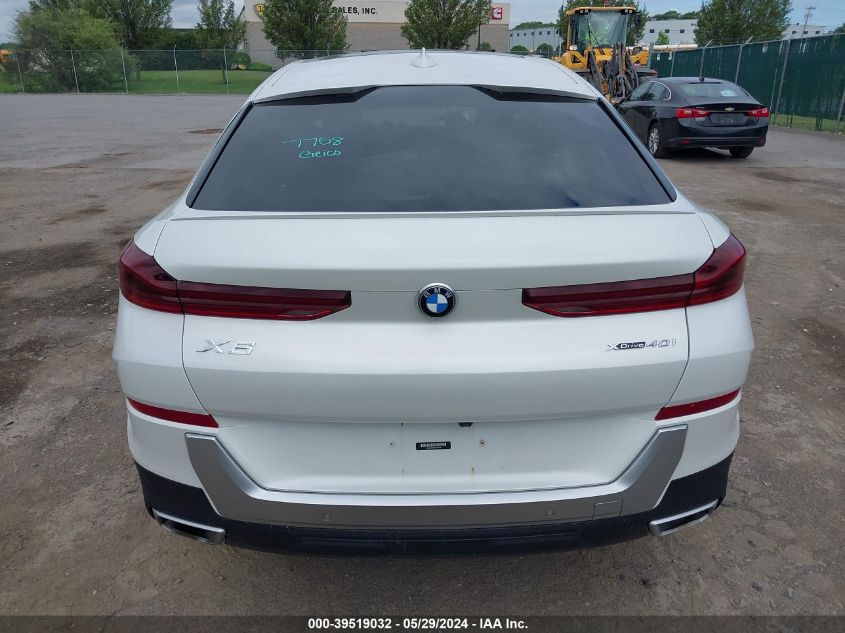 2020 BMW X6 xDrive40I VIN: 5UXCY6C06L9C52129 Lot: 39519032