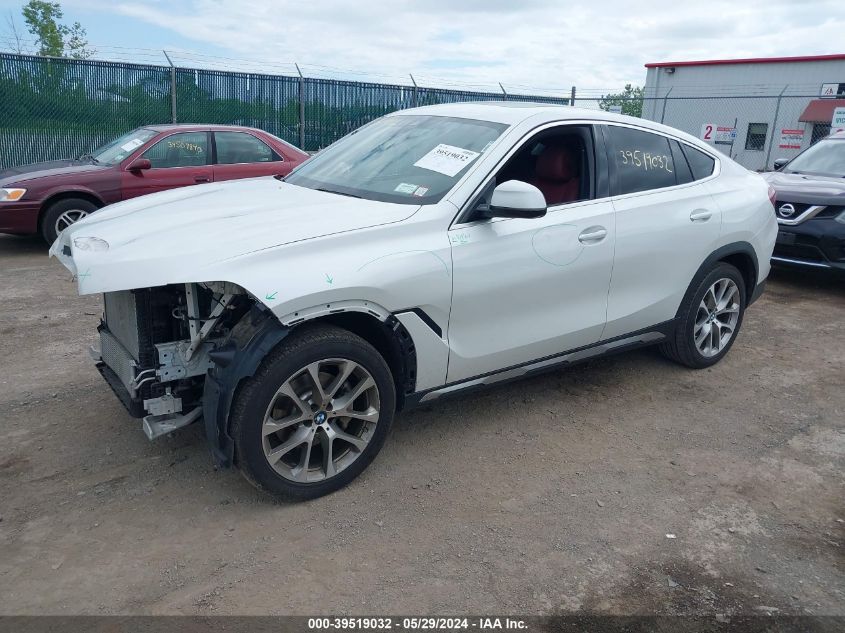 2020 BMW X6 xDrive40I VIN: 5UXCY6C06L9C52129 Lot: 39519032