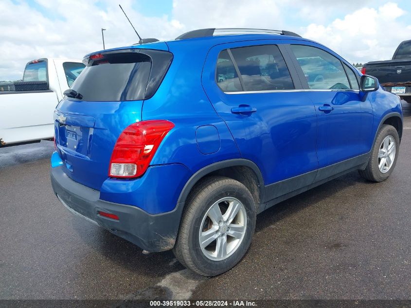 2016 Chevrolet Trax 1Lt VIN: KL7CJPSB3GB590014 Lot: 39519033