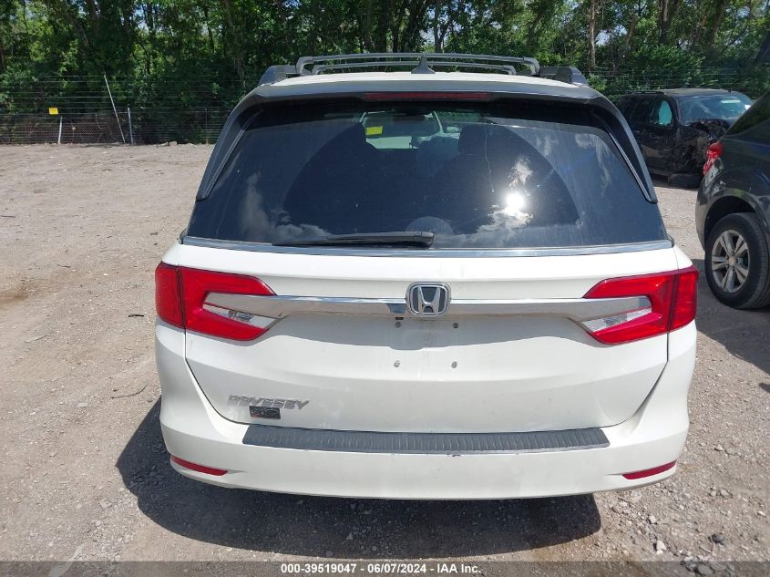 2018 Honda Odyssey Ex-L VIN: 5FNRL6H76JB087649 Lot: 39519047