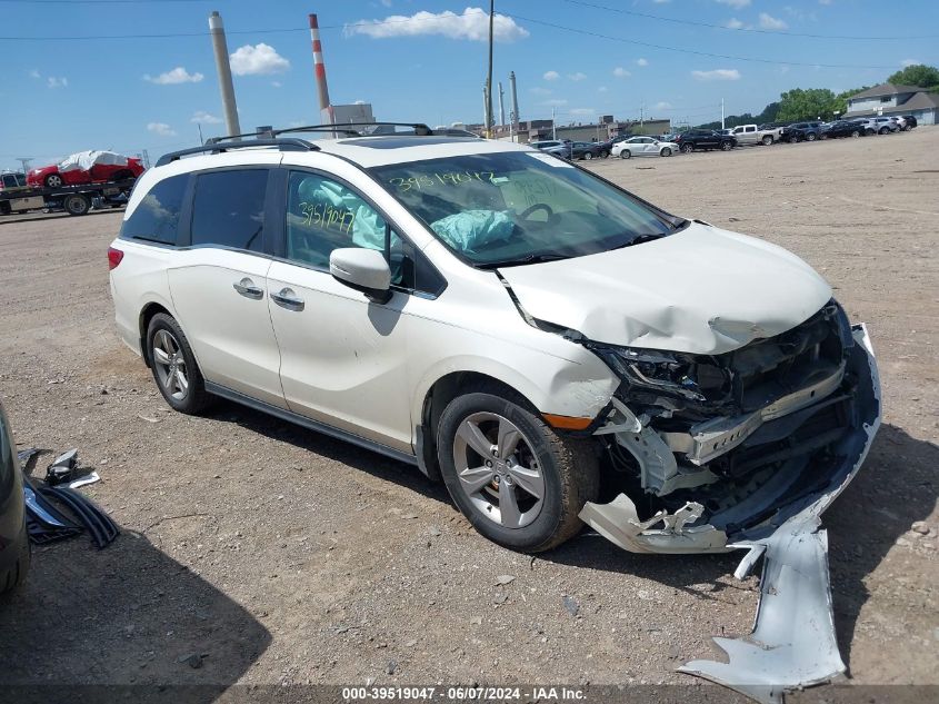 2018 Honda Odyssey Ex-L VIN: 5FNRL6H76JB087649 Lot: 39519047