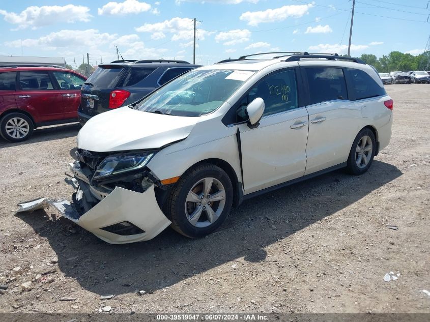 2018 Honda Odyssey Ex-L VIN: 5FNRL6H76JB087649 Lot: 39519047