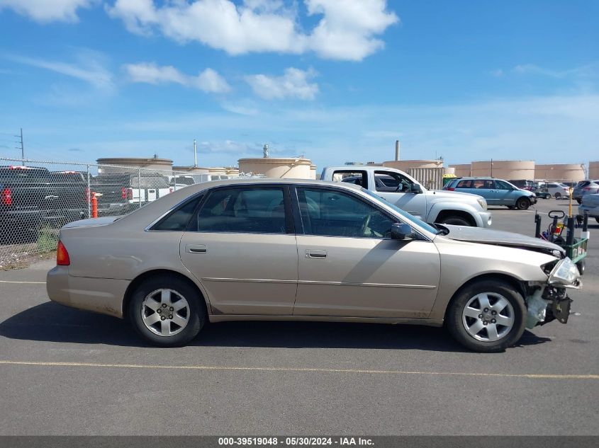 2002 Toyota Avalon Xl VIN: 4T1BF28B42U230639 Lot: 39519048