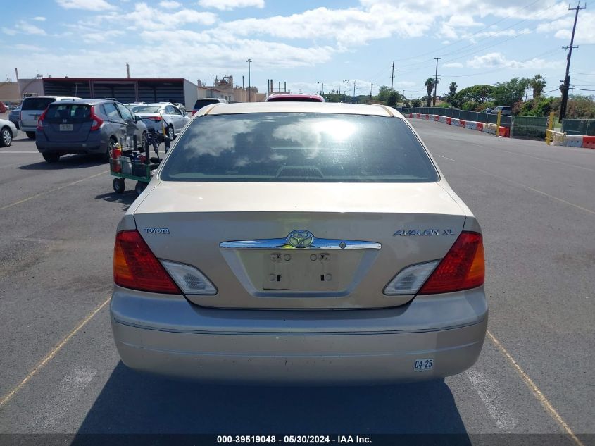2002 Toyota Avalon Xl VIN: 4T1BF28B42U230639 Lot: 39519048