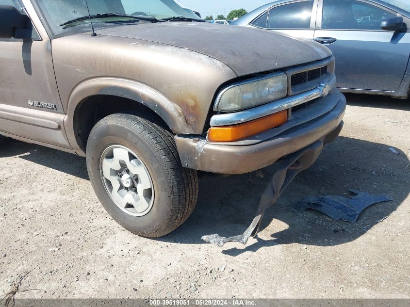 2003 Chevrolet Blazer Ls VIN: 1GNDT13X93K114215 Lot: 40969311