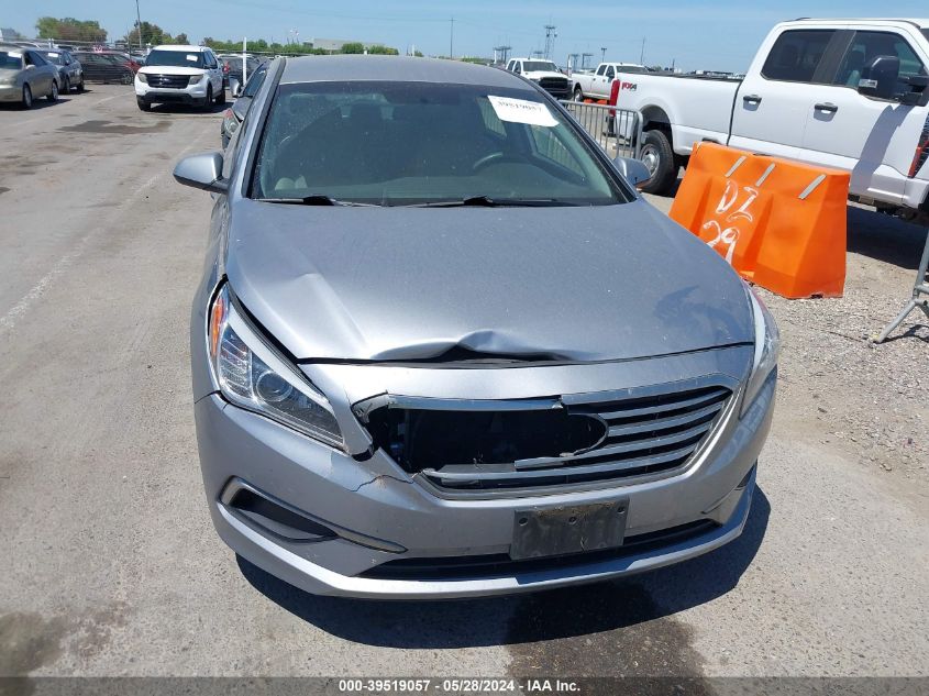 2017 Hyundai Sonata VIN: 5NPE24AF8HH531391 Lot: 39519057