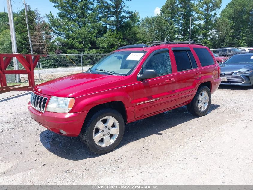 2001 Jeep Grand Cherokee Limited VIN: 1J4GW58S21C720104 Lot: 39519073