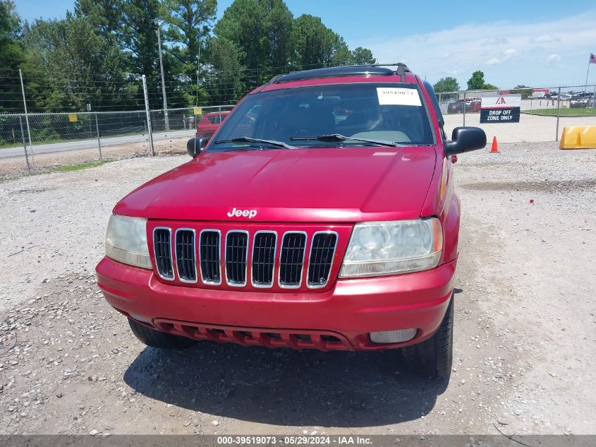 2001 Jeep Grand Cherokee Limited VIN: 1J4GW58S21C720104 Lot: 39519073