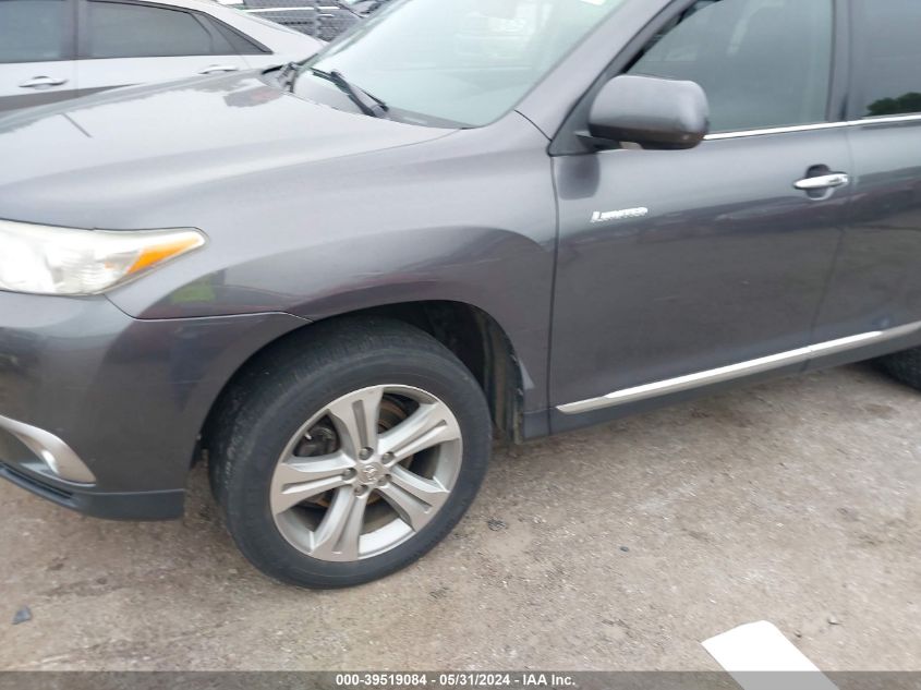 2012 Toyota Highlander Limited V6 VIN: 5TDYK3EH6CS074750 Lot: 39519084