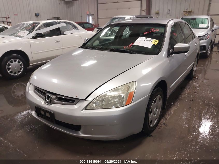 2005 Honda Accord 2.4 Lx VIN: 1HGCM564X5A129598 Lot: 39519091
