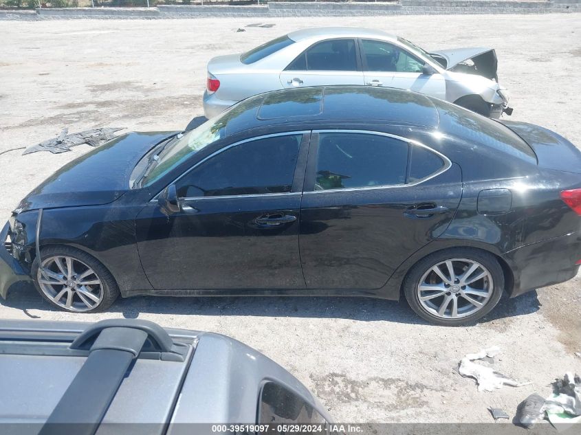 2006 Lexus Is 250 VIN: JTHBK262465010502 Lot: 39519097