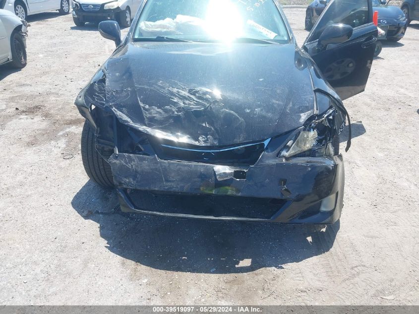 2006 Lexus Is 250 VIN: JTHBK262465010502 Lot: 39519097