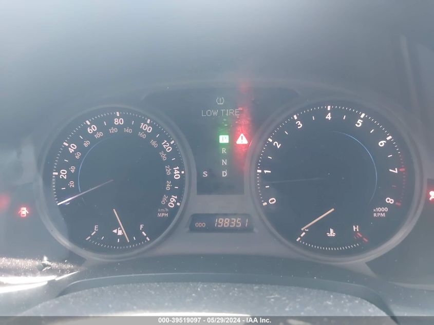 2006 Lexus Is 250 VIN: JTHBK262465010502 Lot: 39519097