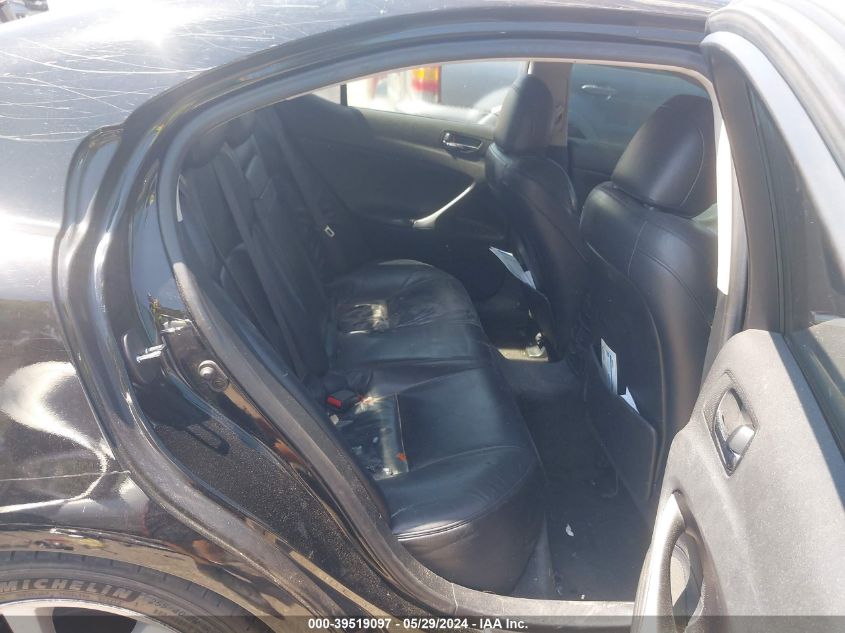 2006 Lexus Is 250 VIN: JTHBK262465010502 Lot: 39519097