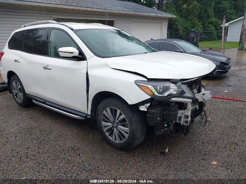 2018 Nissan Pathfinder Sv VIN: 5N1DR2MM3JC614147 Lot: 39519129