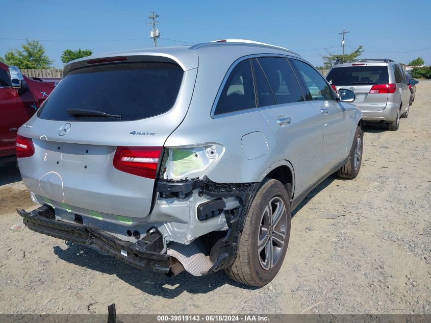 2019 Mercedes-Benz Glc 300 4Matic VIN: WDC0G4KB1KF663931 Lot: 39519143