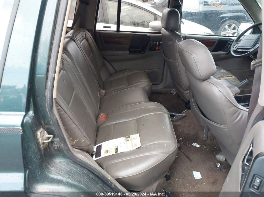 1993 Jeep Grand Cherokee Limited VIN: 1J4GZ78S6PC691492 Lot: 39519145