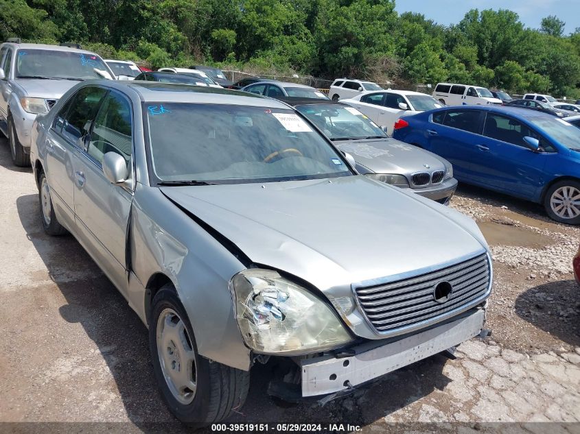 2002 Lexus Ls 430 VIN: JTHBN30F320072179 Lot: 39519151